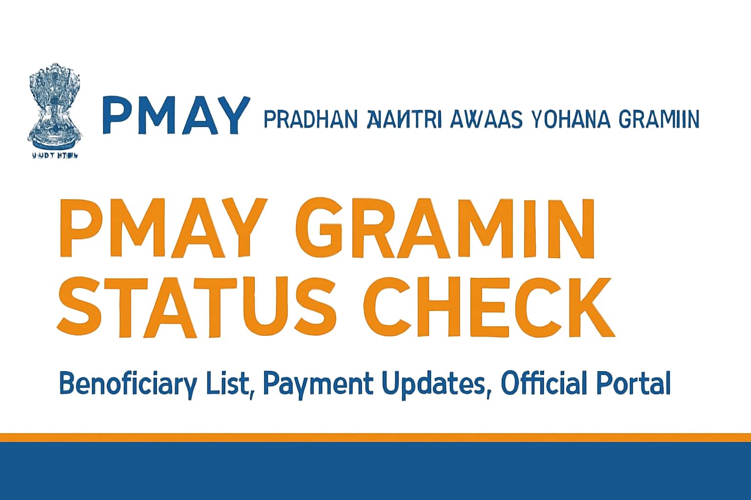 PMAY Gramin Status Check | Beneficiary List, Payment Updates, Official Portal